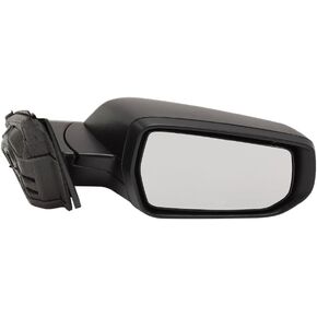 For Chevy Malibu 2016-2024 Door Mirror Passenger Side | Power | Manual Folding | Non-Heated | Textured Black | L Models | Replacement For GM1321558 | 84705490, 84288099