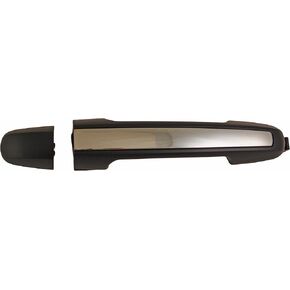 Dorman 79823 Front Passenger Side Exterior Door Handle Compatible with Select Hyundai Models, Black Handle with Chrome Insert