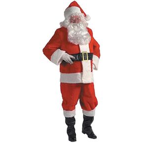 Halco Duvetyne Complete Santa Suit in a Box Set - Standard Size 42-48