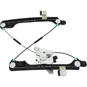 FINDAUTO Power Window Regulator w/Motor Front Left Driver Side fits 2010-2015 For Cadillac SRX 2011 For Saab 9-4X 751-966