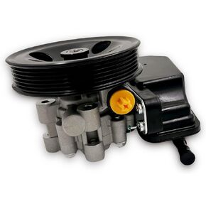 21-5429 Power Steering Pump, with Reservoir & Pulley, Compatible with Dodge Dakota 2005 2006 2007, 3.7L 4.7L, Replace # 52855186AH, 52855186AE,96-5429