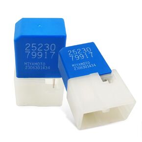 2 PCS 4 Pin Automotive Relay 25230-79917 Compatible with Nissan Pathfinder Versa Maxima Infinity Electrical Starter Relay
