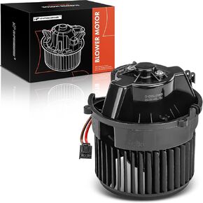 A-Premium HVAC Heater Blower Motor Assembly Compatible with BMW & Mini Vehicles - 228i Gran Coupe, i3, i3s, M235i xDrive Gran Coupe, X1, X2, Cooper, Cooper Clubman/Countryman/Paceman - Front Side