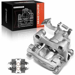 A-Premium Disc Brake Caliper Assembly with Bracket Compatible with Select Scion Models - xB 2008 2009 2010 2011 2012 2013 2014 2015 - Rear Left Driver Side