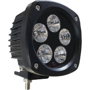 TIGERLIGHTS Tiger Lights TL500SS 50W Compact LED Super Spot Light 9V Compatible With/Replacement For Caterpillar 415F2ST, 416D, 416EST, 416F2ST, 416F2STLRC, 416FST Backhoe Spot Off-Road Light