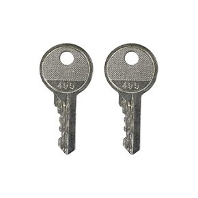 Ignition Key Replacement for Skyjack, Genie, JLG, Snorkel Hi Lifts - 104466 (2)