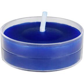 50-Piece Tealight Candles, Blue