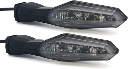 Led Turn Signal Lights For KAWASAKI Ninja 250 400 ZX-10R ZX-10R SE ZX-6R 650 ER-6n Z900 Z1000 (Smoke Lens) in Saudi Arabia