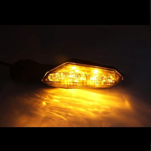 Led Turn Signal Lights For KAWASAKI Ninja 250 400 ZX-10R ZX-10R SE ZX-6R 650 ER-6n Z900 Z1000 (Smoke Lens) in Saudi Arabia