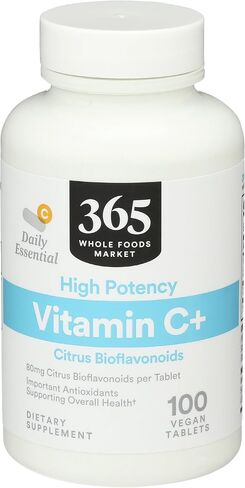 365 by Whole Foods Market, Vitamin C Complex High Potency, 50 Tablets in Kuwait