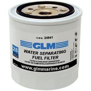 Spin On Fuel Filter/Water Separator for Mecruiser 2.5L, 3.0L, 4.3L, 5.0L, 5.7L, 6.2L, 7.4L, 8.1L, 8.2L