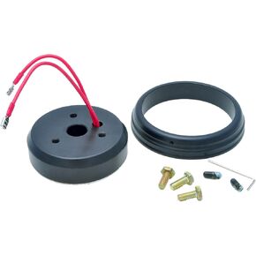 GT Performance 20-6009 Steering Wheel Install Hub for Ford, Black Anodized