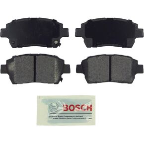 BOSCH BE990 Blue Ceramic Disc Brake Pad Set - Compatible with Select Scion iQ, xA, xB; Toyota Echo, MR2, Prius; FRONT