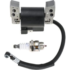 590454 Magneto Armature Ignition Coil with L7T Spark Plug for JOHN DEERE MIU13935 MIA11221 Replaces 591932 799381 790817 793354 799382 792640 793353 792631