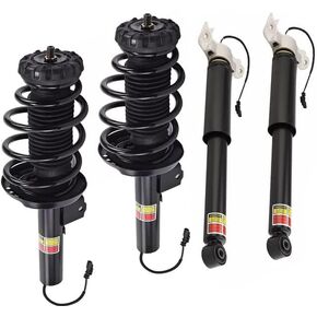 84677093 84326294 4PCS Front Rear Left Right Suspension Strut shocks w/Electric for Cadillac XTS 2013-2019