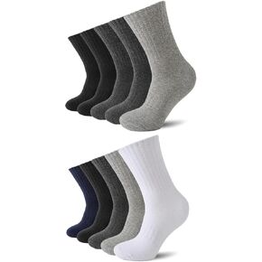 VoJoPi 10 Pairs Mens Wool Socks Thermal and Warm Hiking Socks