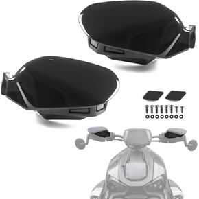 Handguard Deflectors Protector for Can Am Ryker All Models, Black Plastic Hand Guards Air Wind Deflector Kit Replace #219400894 for Can-Am Ryker/600/900/ Sport/Rally Edition Accessories, 2PCS