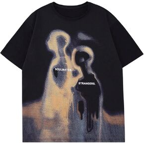 SOLY HUX Men's Oversized Graphic Tees Crew Neck Short Sleeve Vintage Streetwear T Shirt Tops