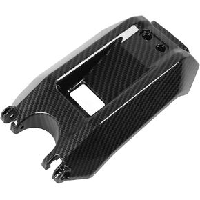 Electric Dirt Bike Battery Cover, Carbon Fiber Pattern Battery Compartment Protector Replacement for Light Bee X S, Strong Protective Function, Rugged ABS, Stylish Look