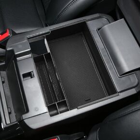 SHAOHAO for 2024 2025 Ford Explorer Console Organzier Tray Fit for 2020-2023 2024 2025 Ford Explorer Accessories (XLT/ST-Line/Limited/Timberline/ST/King Ranch/Platinum/Hybrid) Storage Box Insert Tray