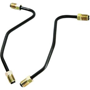 Front Brake Caliper Line Fit for Toyota Tundra 2007 2008 2009 2010 2011 2012 2013 2014 4WD,Front Brake Caliper Line Pipe Tube Flex Hose Set(2pick)