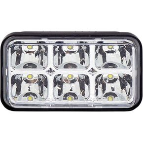 Red Hawk LGT-209L Headlight Compatible With/Replacement For E-Z-Go Marathon 1980-1994, ST350 1996 Golf Carts