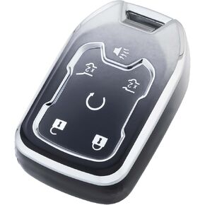 Gradient Key Fob Cover for Suburban Tahoe GMC Yukon Acadia Sierra Terrain 2015-2020 Keyless Entry Smart Remote