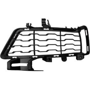 TRQ Left Outer Fog Light Hole Cover Drivers Side Compatible with 2016-2017 BMW 320i 328d 2016 328i 330e 2017 330i 330i xDrive 340i 340i xDrive BM1038179