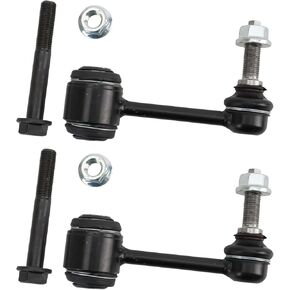 TRQ Sway Bar Stabilizer Link Set Compatible with 2016-2022 Dodge Durango 2016-2021 Jeep Grand Cherokee 2022 Grand Cherokee WK