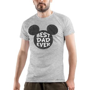 Disney Mickey Mouse Best Dad Ever Disneyland Father Adult T-Shirt