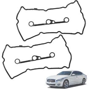 مجموعة حشية غطاء الصمام متوافقة مع إنفينيتي G37 Q40 Q50 Q60 QX50 QX70 M37 FX37 2008-2019، نيسان 370Z 2009-2020 استبدال 13270-EY01A 13270-EY01B 13271-EY00A in Kuwait