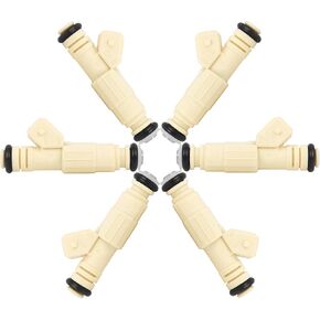 X AUTOHAUX 0280155737 Fuel Injectors for Pontiac Grand Prix 3.8L V6 1998-2003 6pcs
