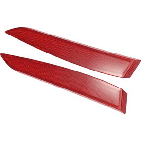 Rear Left Right Side Bumper Reflector 92405H5000/92406H5000 Bumper Reflector Side Marker for Hyundai Accent 2018-2022 Red