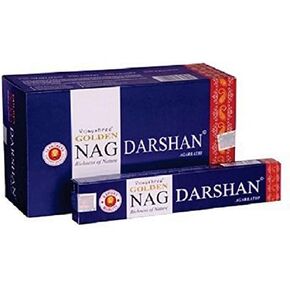 Vijayshree Golden Nag Darshan Incense Sticks 12 X 15gms Agarbatti