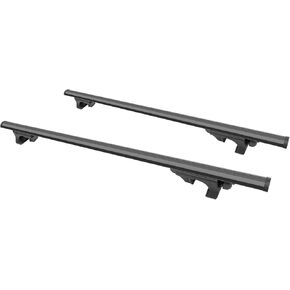 CURT 18118 Universal 53-3/8-Inch Black Aluminum Roof Rack Cross Bars, 2-Pack