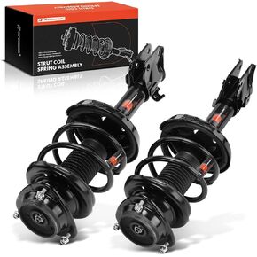 A-Premium Front Pair (2) Complete Suspension Strut & Coil Spring Assembly Compatible with Subaru Impreza 2004 2005 2006 2007