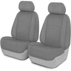 Covercraft Carhartt SeatSaver Custom Seat Covers | SSC2360CAGY | 1st Row Sport Bucket Seats | Compatible with 2005-2015 Toyota Tacoma | Gravel