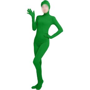 Girls' Women's Full Body Open Face Spandex Unitard Mask Zentai Costume Bodysuit
