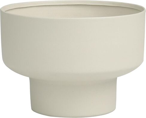 ديكو 79 شمعة ديكور معدنية بيضاء معطرة برائحة المريمية غير اللامعة 50 أونصة 3 شمعة عطرية فتيل مع شمع أبيض، شمعة شمع عطرية 7 بوصة × 7 بوصة × 5 بوصة، رمادي in Kuwait