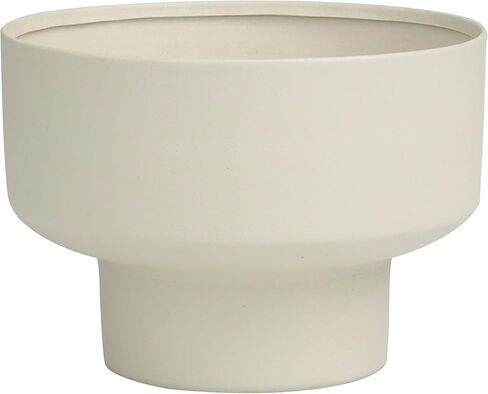 ديكو 79 شمعة ديكور معدنية بيضاء معطرة برائحة المريمية غير اللامعة 50 أونصة 3 شمعة عطرية فتيل مع شمع أبيض، شمعة شمع عطرية 7 بوصة × 7 بوصة × 5 بوصة، رمادي in Kuwait