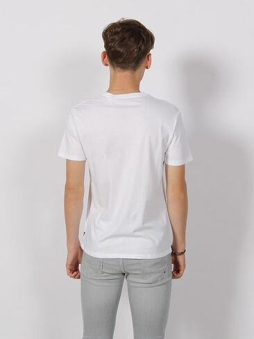 GUESS Men's Short Sleeve BSC Embossed Tee in Saudi Arabia