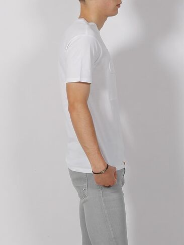 GUESS Men's Short Sleeve BSC Embossed Tee in Saudi Arabia