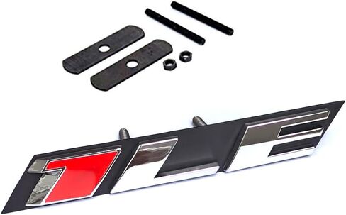 Yoaoo 1x OEM 1LE Emblem Badge Letter Rear Side Compatible with Zl1 1LE 1LE Door Matte Black Red in Saudi Arabia