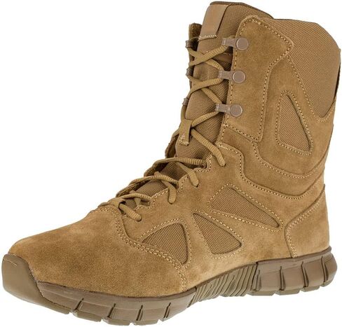 حذاء Reebok الرجالي Rb8808 Sublite وسادة ناعمة عند الأصابع مقاس 8 بوصات حذاء تكتيكي Coyote Military in Kuwait