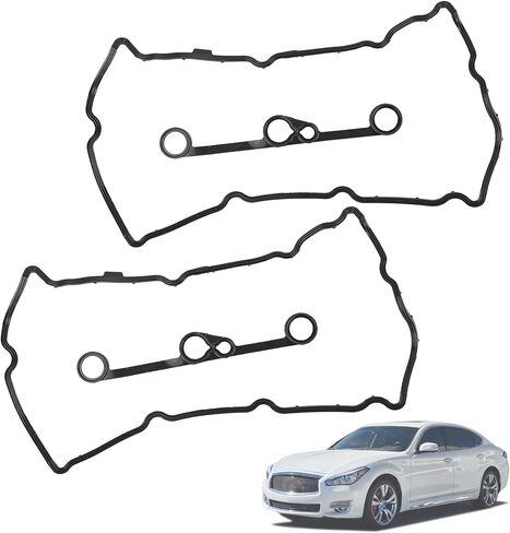 مجموعة حشية غطاء الصمام متوافقة مع إنفينيتي G37 Q40 Q50 Q60 QX50 QX70 M37 FX37 2008-2019، نيسان 370Z 2009-2020 استبدال 13270-EY01A 13270-EY01B 13271-EY00A in Kuwait