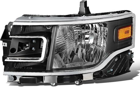 DNA Motoring OEM-HL-0102-R Black Housing Factory Style Passenger Side Headlight Replacement For 13-19 Flex in Saudi Arabia