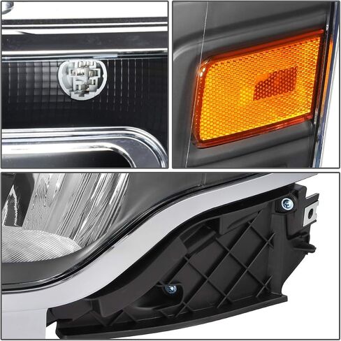 DNA Motoring OEM-HL-0102-R Black Housing Factory Style Passenger Side Headlight Replacement For 13-19 Flex in Saudi Arabia