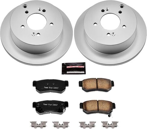 Power Stop KOE5213 Autospecialty Rear Replacement Brake Kit-OE Brake Rotors & Ceramic Brake Pads in Saudi Arabia