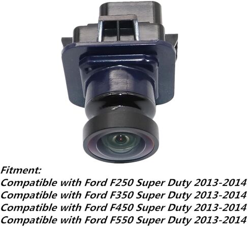 كاميرا احتياطية خلفية Priprilod متوافقة مع Ford F250 F350 F450 F550 Super Duty 2013 2014 EC3Z-19G490-A EC3Z-19G490-B كاميرا احتياطية للمساعدة في ركن السيارة in Kuwait