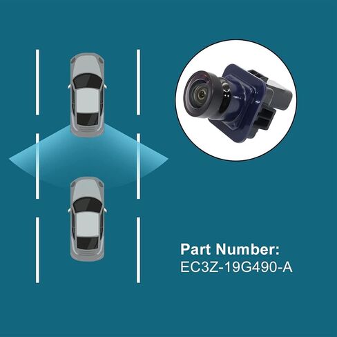 كاميرا احتياطية خلفية Priprilod متوافقة مع Ford F250 F350 F450 F550 Super Duty 2013 2014 EC3Z-19G490-A EC3Z-19G490-B كاميرا احتياطية للمساعدة في ركن السيارة in Kuwait